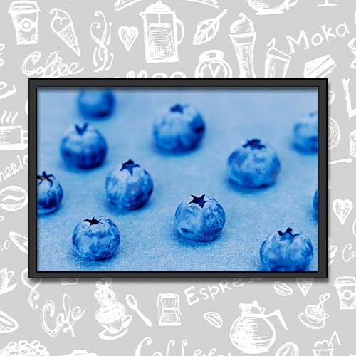 Quadro Decorativo - Blueberry / Mertilo